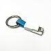 The inCharge Ultra Portable Charging Keychain Cable USB to Lightning 10mm Thin Version Cyan