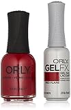 Orly Perfect Pair Gel & Lacquer Duo Kit, Red Flare
