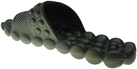 eYourlife2012 Men Summer Bubble Massage Foam Beach Non-Slip Bathroom Household Slippers Sandal