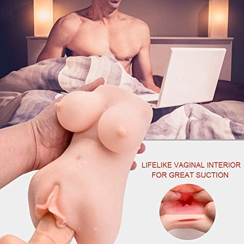 Double Holes Mouth&Viginȁ- Premium for Women,100% Medicȁ-l Grȁ-de Silicone,Wȁ-rm Mugs -Trȁ-iner Sleeves for More Hȁ-ppiness