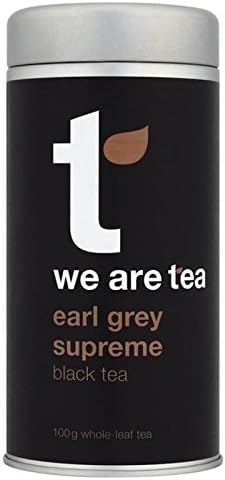 We Are Tea Earl Grey Supreme Tea Caddy 100g - Pack of 6