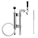 MRbrew Keg Party Beer Pumps, Heavy Duty Draft Beer Picnic Party Pump Keg Tap Upright Convertor with Tall Metal Pump Assemblies 8