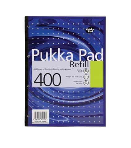 Pukka Schreibblock (Format A4, 400 Seiten)