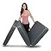 Cozzzi Folding Mattress - Twin Size Trifold Foam Mattress Topper with Removable Cover - Lightweight and Portable Sleeping Mat - Compact and Easy to Storage