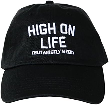 High On Life Dad Hat Baseball Cap Polo Style Unconstructed