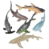 Adventure Planet 6-Piece Shark Set in Assorted Designs, Measure 5.5