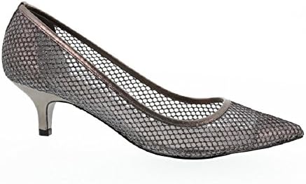 Papell Studio Leilani Women's Dress Pump (7.5 B (M) US, Gunmetal)