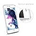 [2-Pack]Hapurs iPhone 6/6S Full Coverage Curved Edge Screen Protector + Iphone 6/6S Tempered Glass Skin Protector Cover 0.3mm Premium High Definition Shockproof Screen Film for Iphone 6/6S Silver