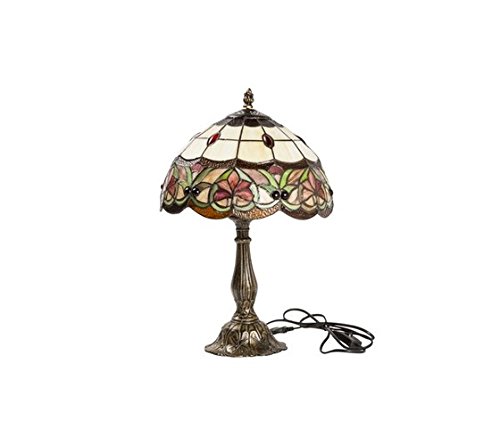 Lampada Da Tavolo Tiffany Amazonit Illuminazione
