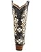 Corral Circle G Women's Multi-Colored Embroidered Genuine Brown Leather Cowgirl Boots