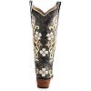 Corral-Womens-Circle-Multi-Colored-Embroidered-Leather-Cowgirl-Boots