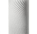 TENGA Zen 3D Sensual Sleeve Male Masturbator, Soothing Sculpted and Reusable Massager, TNH-003 Zen, White (TNH003)