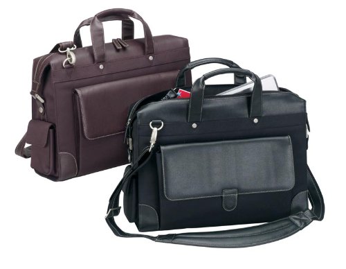bellino leather briefcase