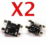ePartSolution- 2 X HTC EVO 4G LTE PJ75100 Charging Port Dock Connector USB Port Repair Part USA Seller