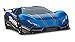 Traxxas XO-1 1/7 Scale AWD Supercar with TQi 2.4GHz Radio System, TSM Link Wireless Module, Blue
