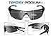 Tifosi Podium XC Matte Black Interchangeable Sunglasses 1070100101 Shield Sunglasses, Matte Black, 122 mm