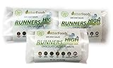Runners High Protein Bar (Hand-Made Large 2.65 oz 75g Bars, 20g Protein, Gluten Free, Soy Free, Non GMO, 100% Whey Isolate, No Preservatives, All Natural, No Sugars Alcohol) - 10 Pack (Variety Pack)