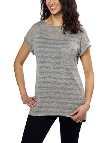 Calvin Klein Jeans Ladies Knit Top (Grey, L)