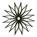 Spice Ratchet Blossom Multi-Use Silicone Trivet, Black