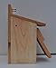 Cedarnest Bluebird Birdhouse, Front Opening Wall Mount Wood Bird House, 4 Count