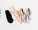 Women's No Show Socks, 5 Pack Lace Cotton Non Slip Flat Boat Invisible Low Cut Liners Sports Ankle Socks