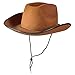 Funny Party Hats Sheriff Costume for Kids - 4 pc Costume Accessories Set- Western Accessories for Children