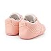 OOSAKU Baby Non-Slip First Walking Shoes Fashion Breathable Rubber Sole Sneaker (12-18 Months, Pink)