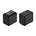 Powerextra 2 Pack Replacement Batteries for Panasonic VW-VBT380 and Panasonic HC-V210, HC-V250, HC-V380, HC-V510, HC-V520, HC-V710, HC-V720, HC-V750, HC-V770, HC-VX870, HC-VX981K, HC-WXF991K