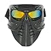 Vhccirt Paintball/Airsoft/Motorcross/Skiing Mask Fish Man/Fish Gill Mask Spooky Decor Halloween Mask Polarized Lenses Comic Role Cos Mask
