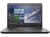 Lenovo Newest ThinkPad E460 14 Inch HD Flagship Premium Laptop PC, Intel Core i5-6200U, 8GB RAM, 500GB HDD, Fingerprint Reader, Bluetooth, 802.11ac, Windows 10 Pro and Win 7 Pro, Black
