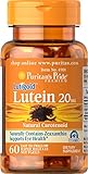 Puritan's Pride Lutein 20 mg with Zeaxanthin-60 Softgels