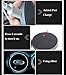 Lntly LED Car Logo Cup Holder Pad Waterproof Bottle Drinks Coaster Built-in Light 7 Colors Changing USB Charging Mat LED Cup Mat Car Atmosphere Lamp 2PCS