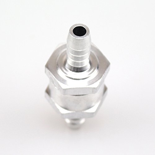 10mm 3/8" Fuel Non Return One Way Check Valve Petrol Diesel Aluminium Alloy