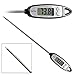 Digital Cooking Thermometer With Bright Light For Easy Reading - Use Our Long Probe To Get An Instant Temperature Reading - Suitable For All Foods, Meats, Hot Oil, Candy Making Etc.