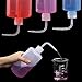 SUPERLELE 6pcs LDPE Safety Wash Bottle, 250ml 500ml 1000ml Plastic Squeeze Tattoo Bottle Medical Squirt Wash Bottle