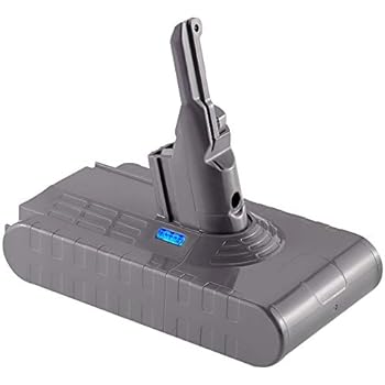 Upgraded to 4.5Ah, Jialitt Replacement Battery for Dyson V8 Animal Absolute Fluffy Motorhead Cordless Vacuum Cleaner