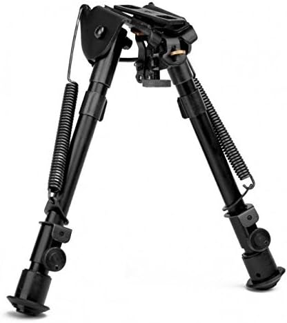 Trinity Force Tactical Full-Size Adj. Height Bipod, Black, Shrink Self-Motion, A by Trinity Force