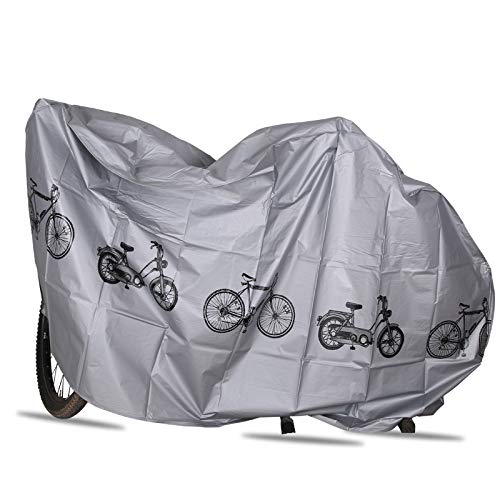 GOSONO UV protector cover dustproof Bike Rain Dust Cover Waterproof Outdoor Gray For Bike Bicycle Cycling - Thumbnail 7