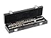 C Flute with Case, Tuning Rod and Cloth, Joint Grease and Gloves Nickel Silver (609316)