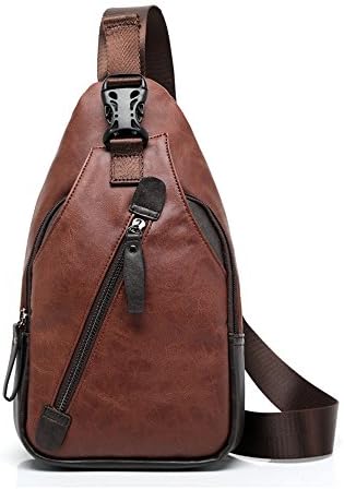 leather chest pack