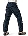 CQR Men's Tactical Pants, Military Combat BDU/ACU Cargo Pants, Water Resistant Ripstop Work Pants, Hiking Outdoor Apparel, Inspired Assault Cargo Pants Navy, Medium
