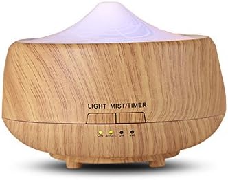 Enjoyable Life 250ml Cool Mist Humidifier Ultrasonic Aroma Essential Oil Diffuser- with Changing Colored LED Lights, Timer, Waterless Auto Shut-off, for Office, Bedroom, Spa, Travel, Family
