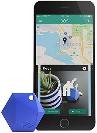 XY4+ Key Finder | Bluetooth Item Tracking Device to Find Car Keys, Phone, Wallet, Remote Control, Luggage | Keychain Locator Tracker Tags | Track Anything