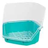 IRIS Rabbit Litter Pan with Scoop, Seafoam Green
