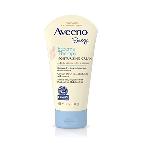 Aveeno Baby Eczema Therapy Moisturizing Cream, 5 oz - Buy Packs and SAVE (Pack of 2)