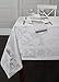 Benson Mills Harmony Scroll Woven Damask Fabric Tablecloth, Everyday, Parties, Special Occasions, Weddings and Holiday Table Cloth (60