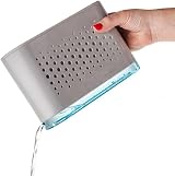 Minky Slimline Sink Tidy with Removable Drip Tray Light Grey UK Made view 4