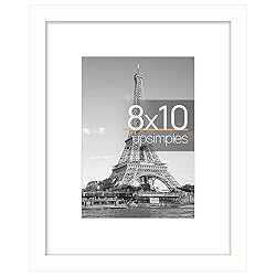 upsimples 8x10 Picture Frame, Display Pictures 5x7