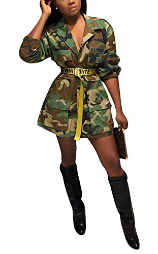 plus size army fatigue jacket