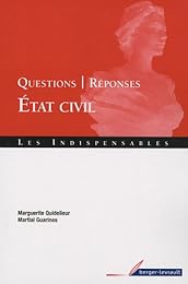 Questions-réponses état civil